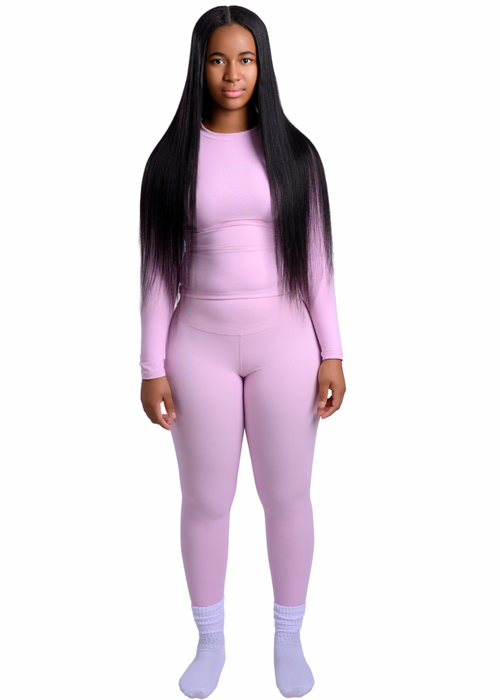 Crewneck Long Sleeve Leggings Set