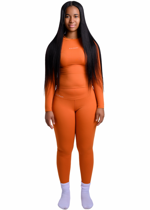 Crewneck Long Sleeve Leggings Set