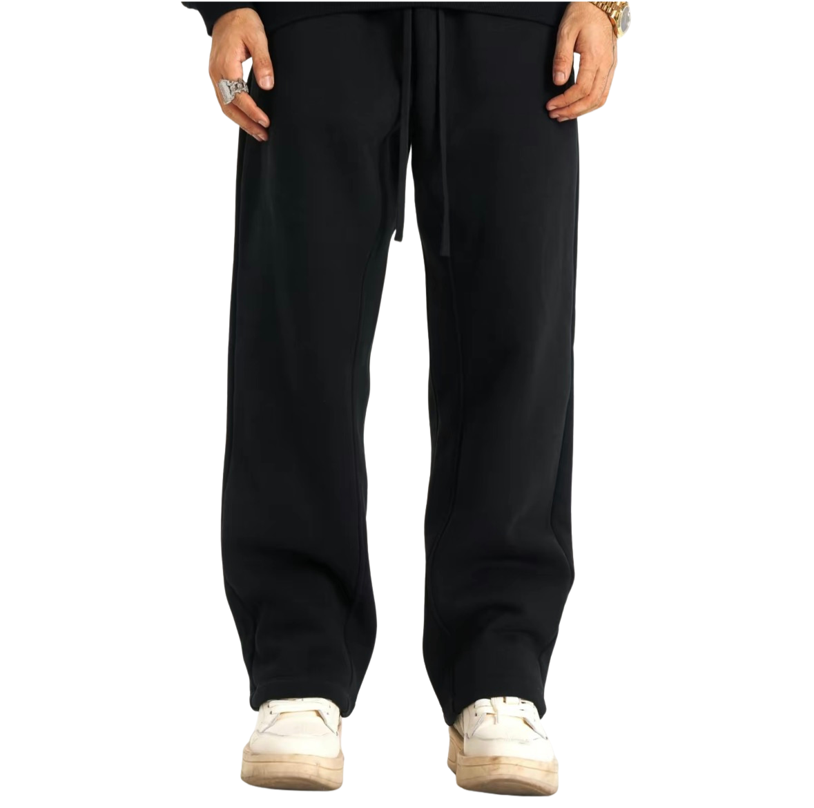 Straight Leg Fleece Sweatpants